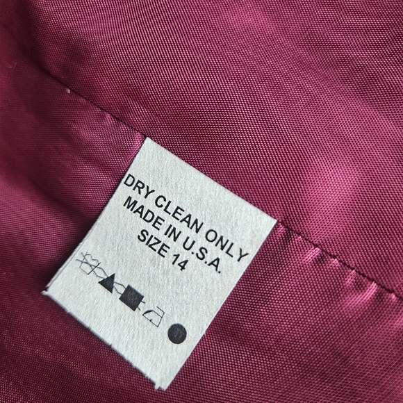 DRAMA Women Black Classic Jacket Size 14 - Picture 7 of 10